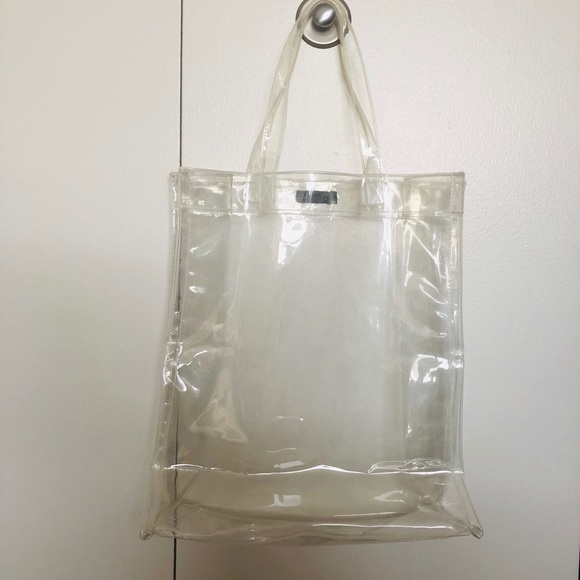 transparent vinyl bag